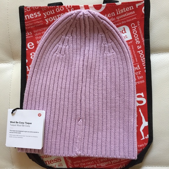 lululemon athletica Accessories - NWT ROQU LULULEMON WOOL BE COZY TOQUE - - One Size